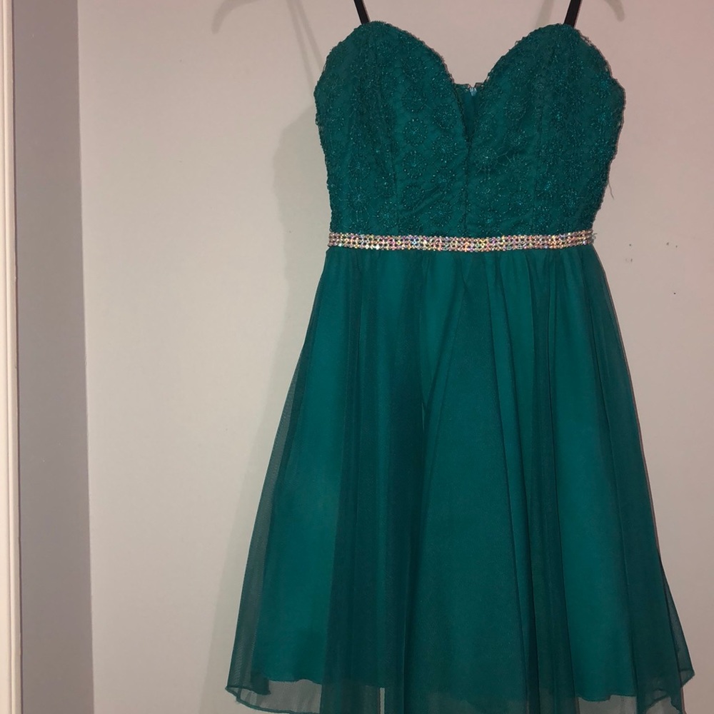 City triangles homecoming dress